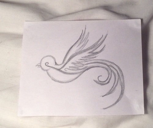 500x417 Small And Cute, Could Be Used As A Tattoo As The Detail Is Simple