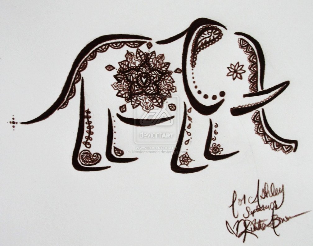 1008x792 Elephant Henna