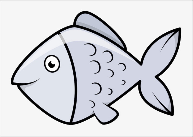 650x462 Gray Small Fish, Bubble, To Shut Up, Cartoon Png Image And Clipart