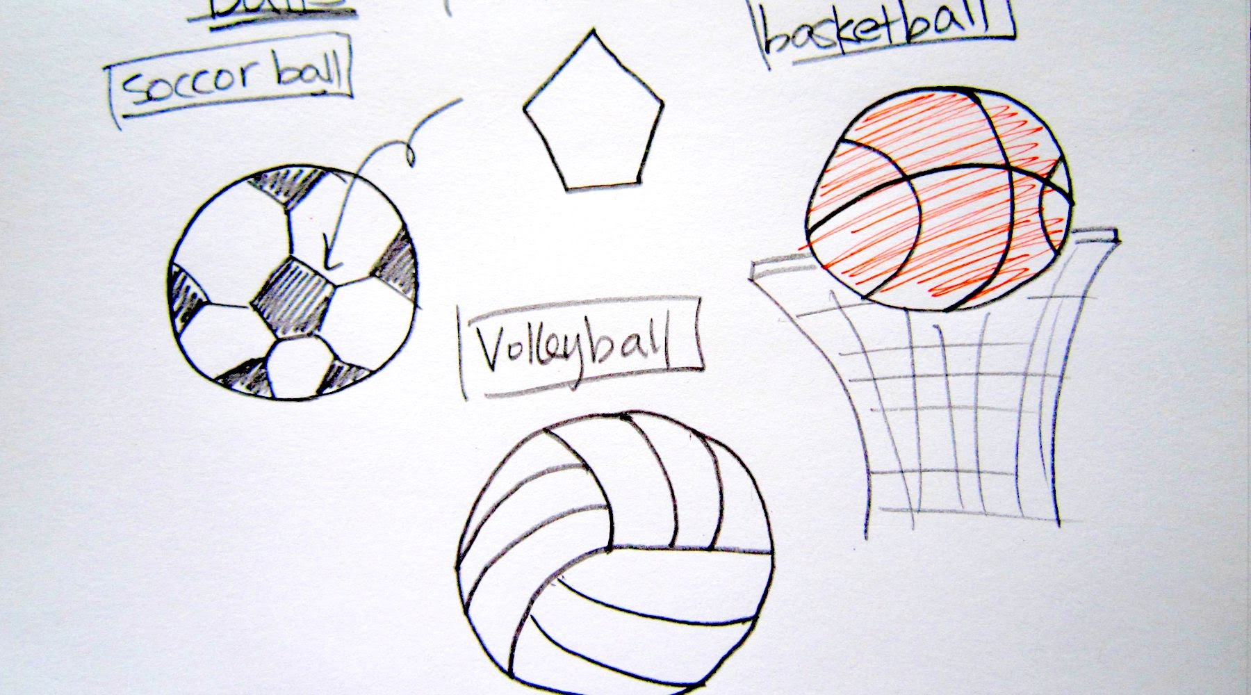 1800x1000 How To Draw Sport Balls