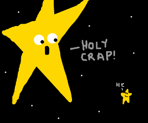 300x250 Big Star Is Shocked To See Small Star