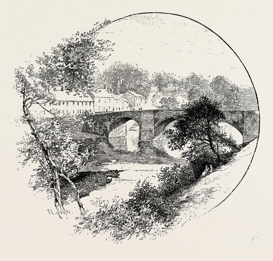 900x860 Felton Is A Small Village In North Northumberland In North Drawing