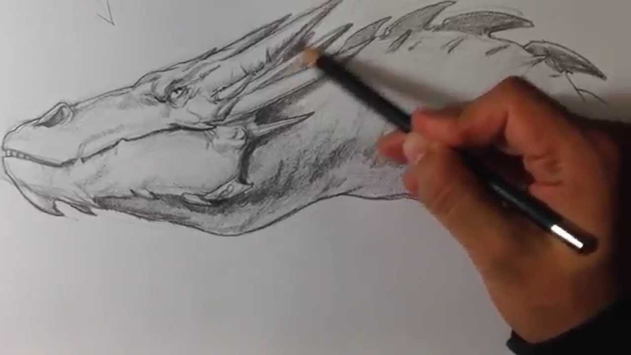 1280x720 How To Draw Smaug From The Hobbit