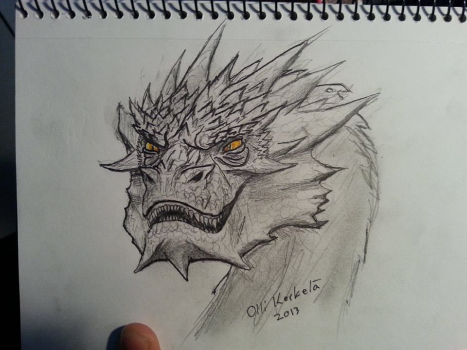 960x720 Smaug By On @ Middle