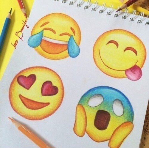 500x498 Emoji Drawings