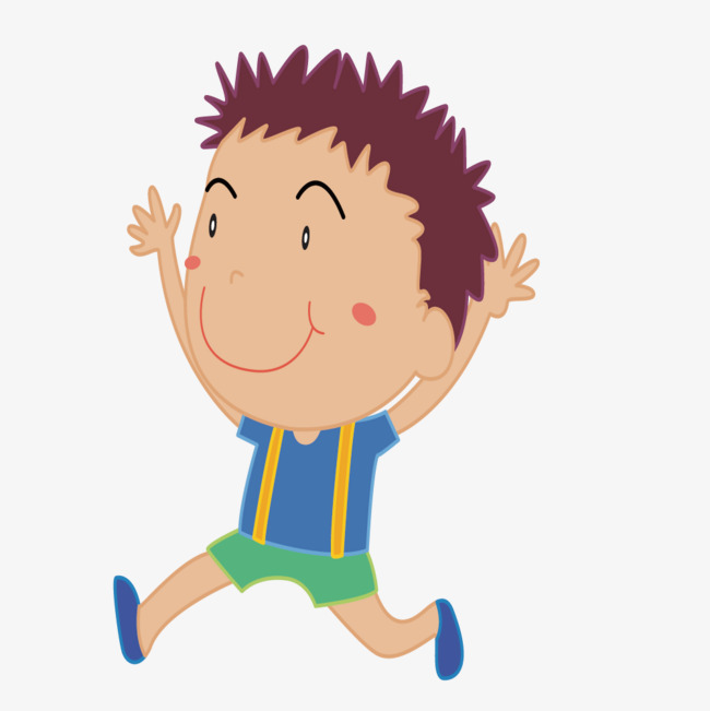 650x651 Vector Drawing Smiling Face Running Boy, Draw, Smile, Expression