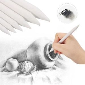 300x300 White Sketch Tool Smudge Art Drawing Pen Tortillon Drawing Tool