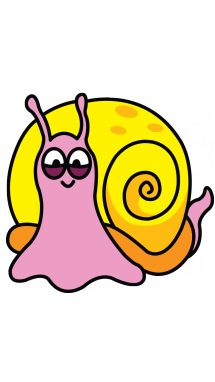 215x382 How To Draw A Water Snail, Animals For Kids, Easy Step By Step