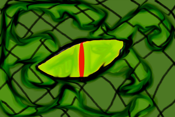 600x400 Snake Eye An Animals Speedpaint Drawing By Az