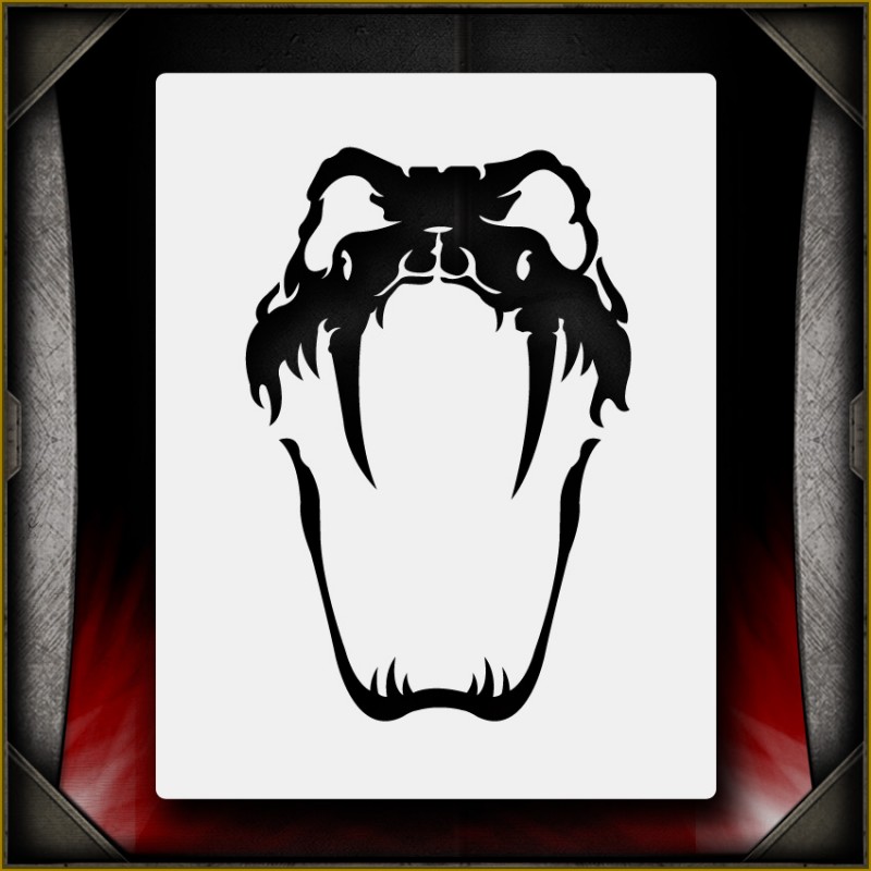 800x800 Snake Skull 1