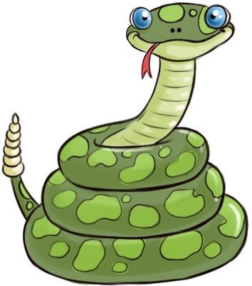 354x402 Snakes Drawings