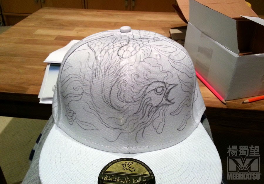 900x630 Meerkatsu Art Chinese Phoenix Snapback
