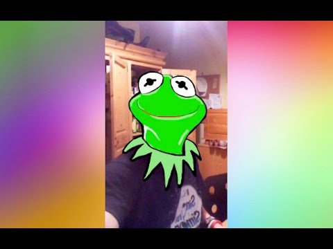 480x360 Tutorial Kermit The Frog Snapchat Drawing!