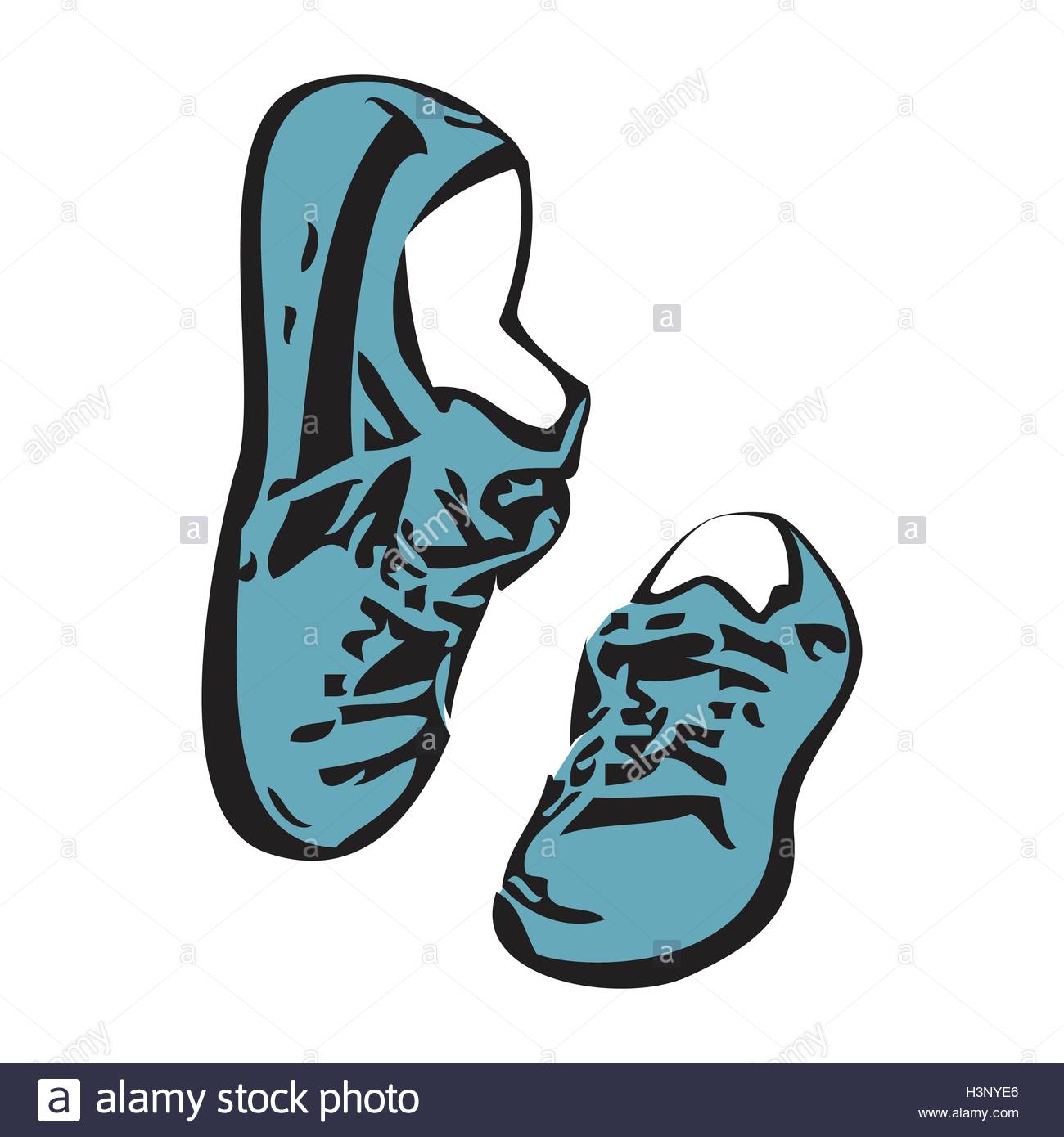 1300x1390 Sneakers Shoes Vector Sketch Drawing Illustration. Sneakers