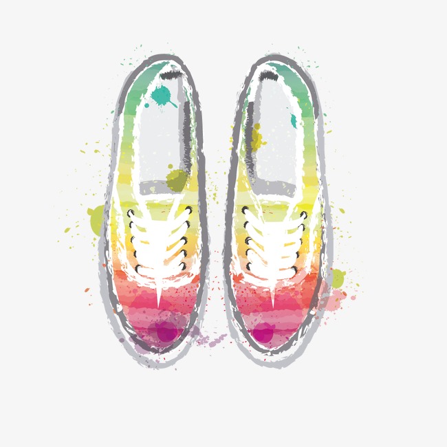 650x650 Vector Drawing Sneakers, Drawing Shoes, Sports Shoes, Shoe Png
