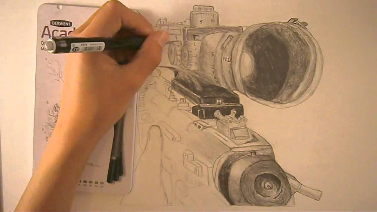 1280x720 Speed Drawing Intervention Sniper
