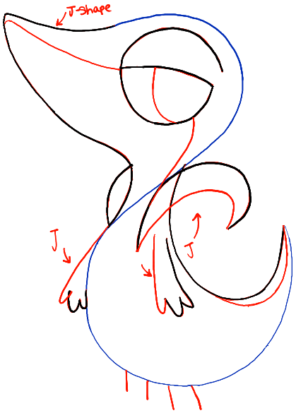 419x585 How To Draw Snivy From Pokemon In Easy Steps Drawing Tutorial