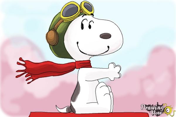 600x400 How To Draw Snoopy From The Peanuts Movie