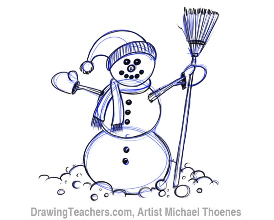 550x442 How To Draw A Snowman 07.jpg