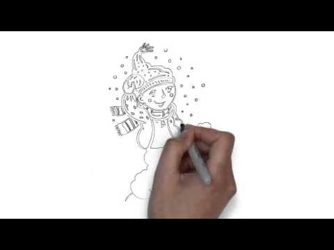480x360 How To Draw Snowball Fight