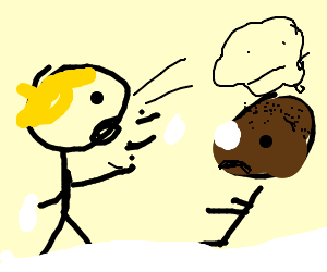 300x250 Racist Snowball Fight (Drawing By Stryx)