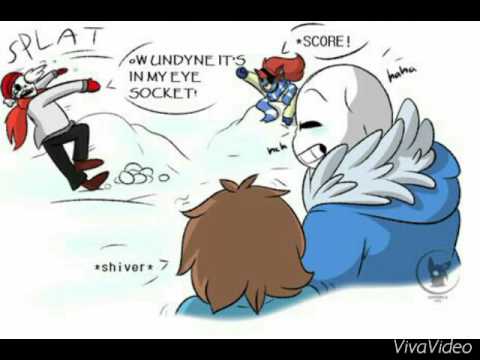 480x360 Snow Ball Fights (Undertale Comic)