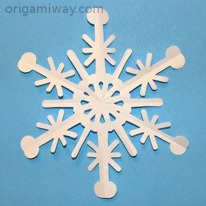 300x300 Free Paper Snowflake Patterns
