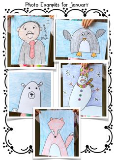 236x326 Winter Friend Snowman Directed Drawing Art Activities, Drawing