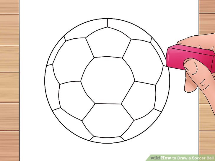 728x546 3 Ways To Draw A Soccer Ball