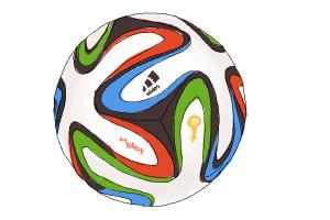 300x200 How To Draw A Soccer Ball
