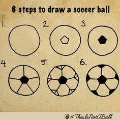 236x236 How To Draw A Soccer Art Stuff Soccer Ball