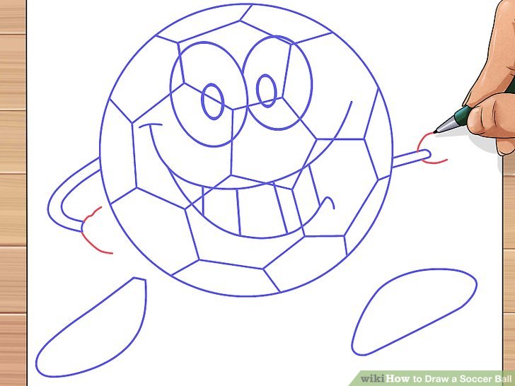 728x546 3 Ways To Draw A Soccer Ball