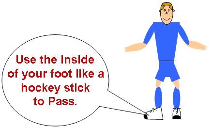 438x264 How To Pass A Soccer Ball With The Inside Of Your Foot Soccer