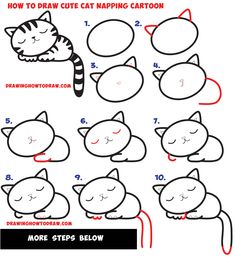 235x257 Learn How To Draw A Cute Kitten Playing On A Soccer Ball Easy Step