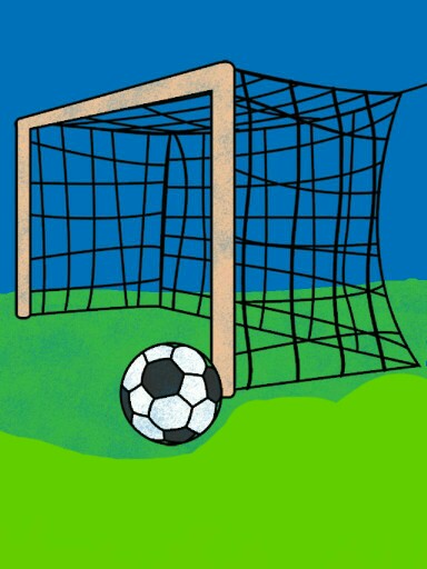 384x512 Soccer Drawing Arttttt