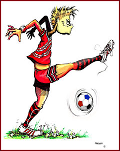 240x300 Soccer Player Drawings