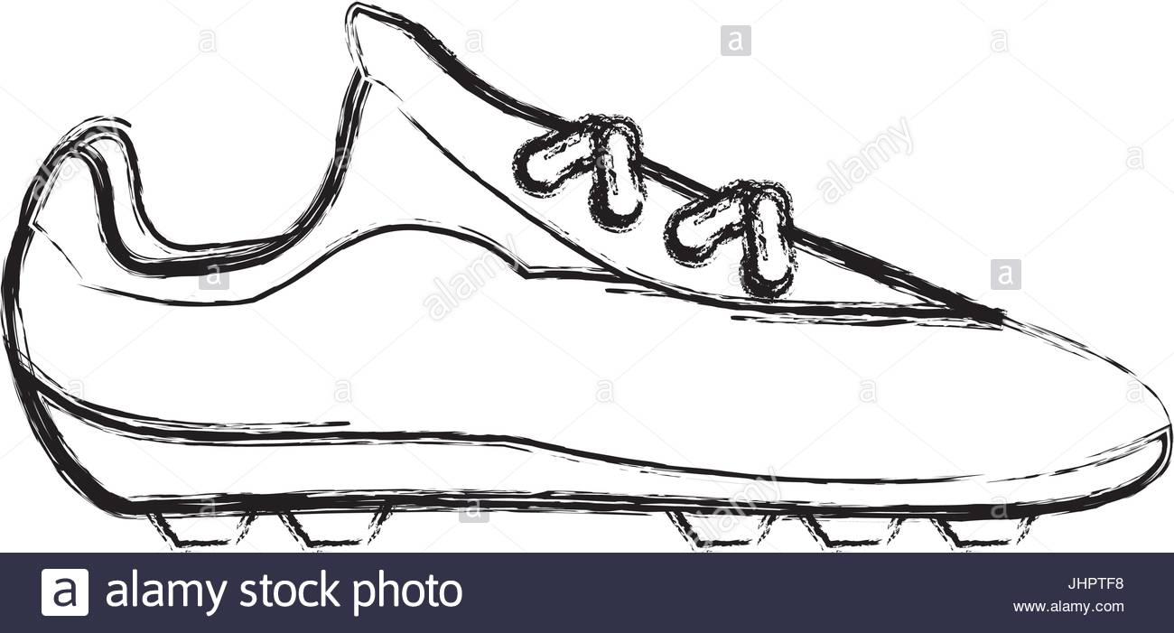 1300x701 Soccer Shoes Footwear Stock Vector Art Amp Illustration, Vector