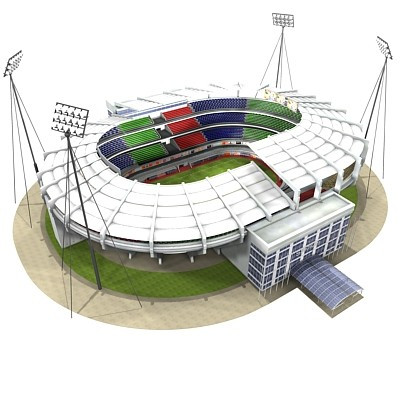 400x400 Build Your Own Soccer Stadium Model