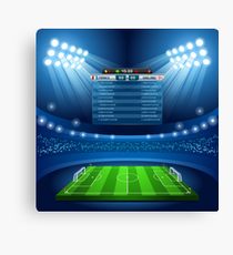 210x230 Soccer Stadium Drawing Canvas Prints Redbubble