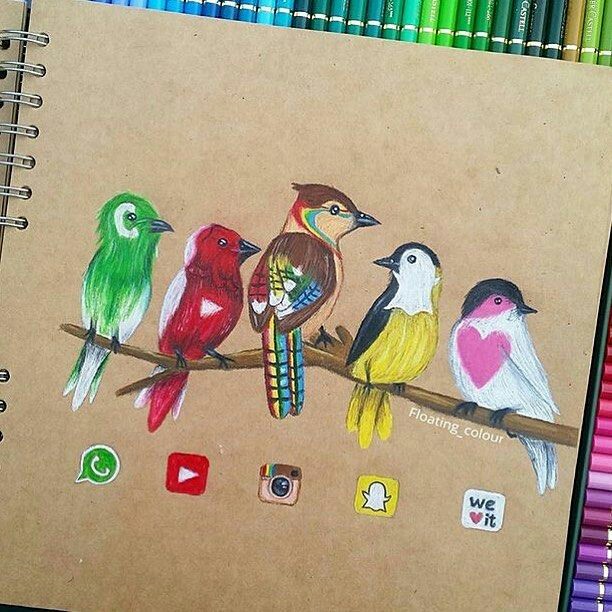 612x612 Pin By Thatonecurlychick 2003 On Social Media Inspired Drawings