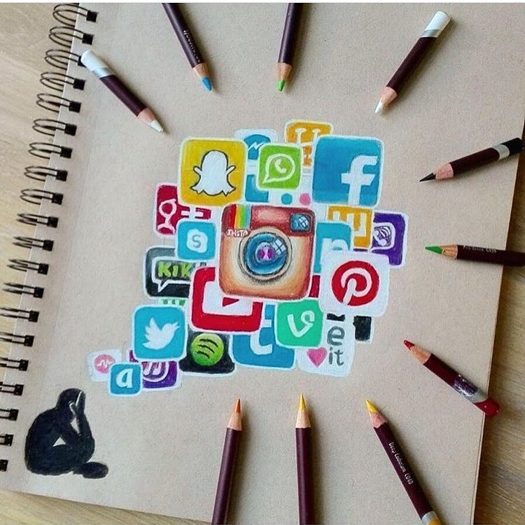 750x750 Social Media Addiction By Artscloud Amp Artistic Bros Clickker News