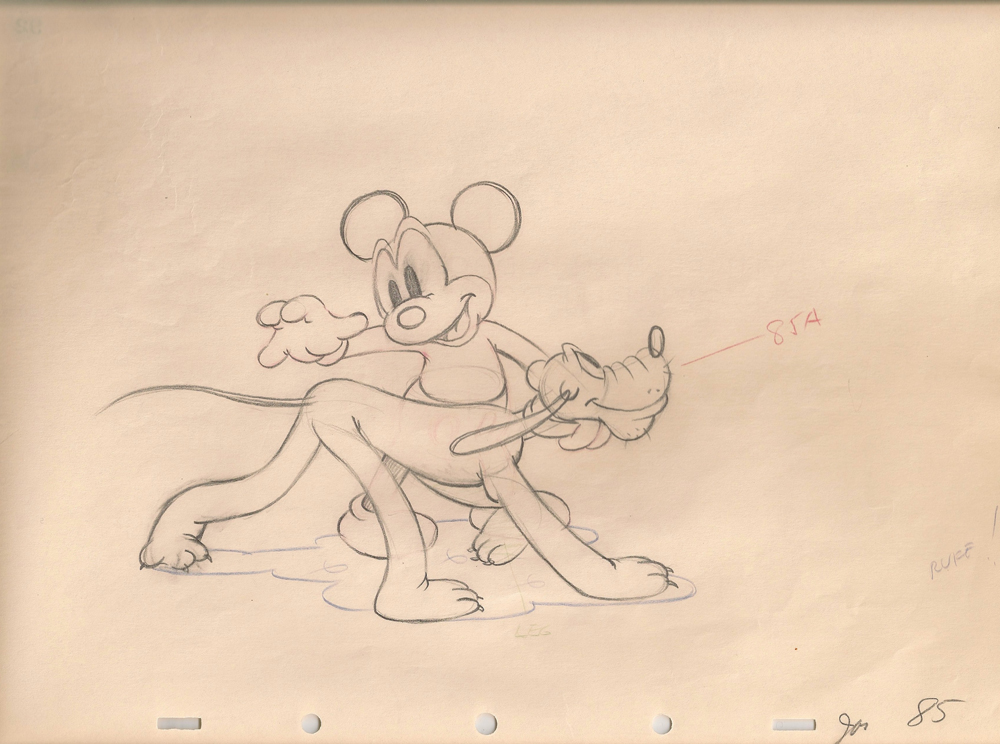 1000x744 Animation Cel Drawing 1 From Society Dog Show Animation Art