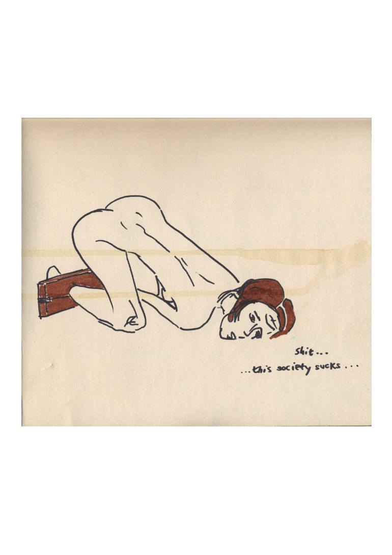 770x1089 Saatchi Art Society Sucks Drawing By Zoe Catherine Kendall