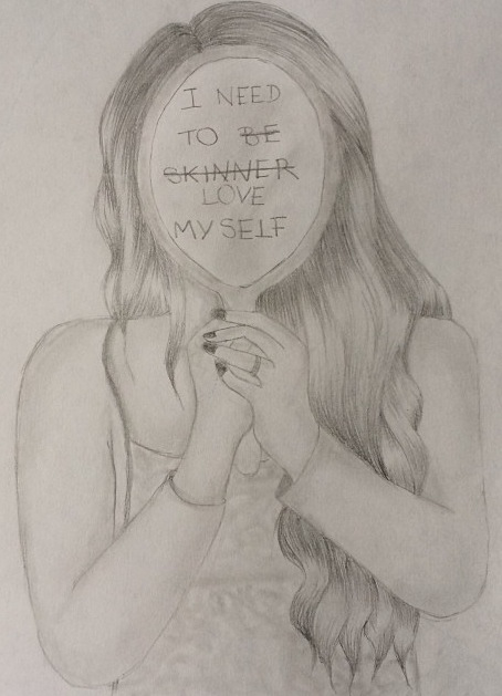 454x629 Society Sucks~be Proud Of Yourself~ Pencil Drawing By Me My Own