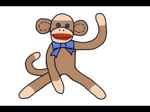 480x360 How To Draw A Sock Monkey