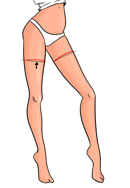 450x650 How To Draw Stockings I Draw Fashion