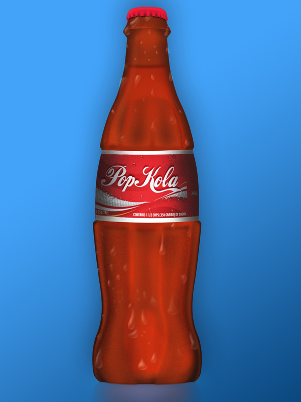 600x800 Create A Realistic Soda Bottle In Photoshop