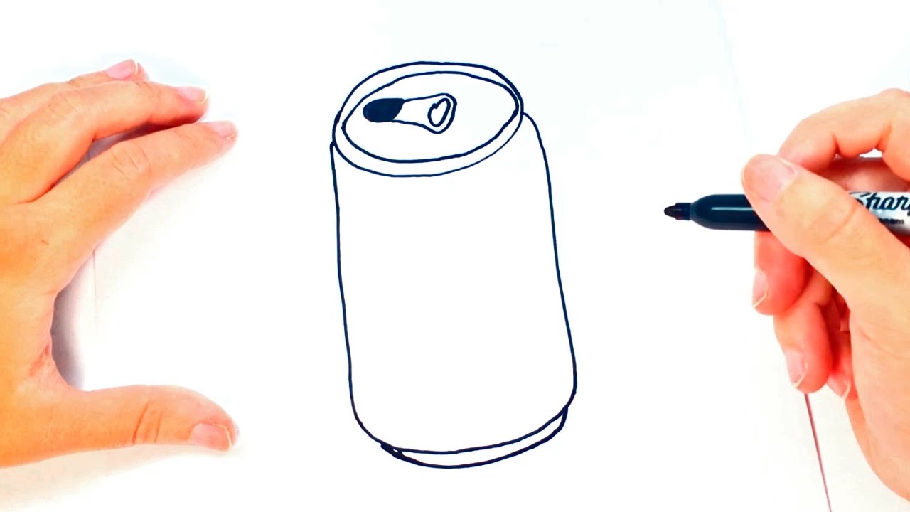 1280x720 How To Draw A Can Of Soda Can Of Soda Easy Draw Tutorial