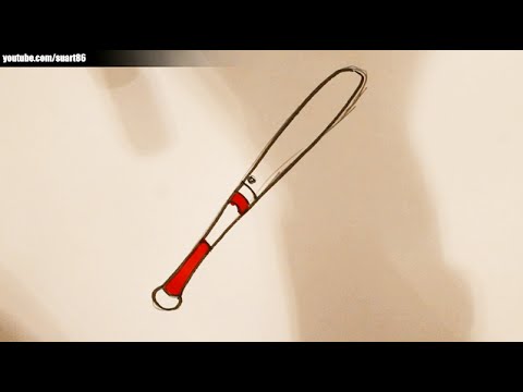 480x360 How To Draw A Baseball Bat