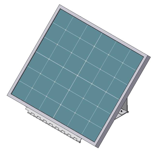 639x627 Solar Panel Mounts Drawings Passcal Instrument Center